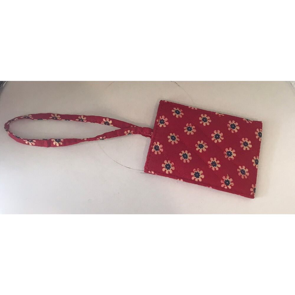 Vera Bradley Red Luggage Tag